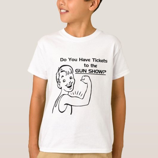 ガンショーへのチケット Tシャツ (正面)