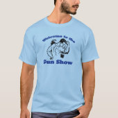 ガンショーへようこそ Tシャツ (正面)