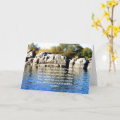 ガンジウィズダムことわざの運命の引用 カード (黄色い花)