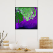 ガンジスデルタベイオブベンガル ポスター (キッチン)