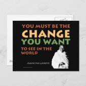 ガンジポストカード ポストカード (正面/裏面)