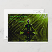 ガンジーの知恵 ポストカード (正面/裏面)