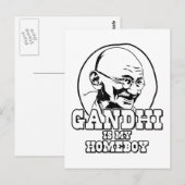 ガンジーは私のホームボーイ ポストカード (正面/裏面)