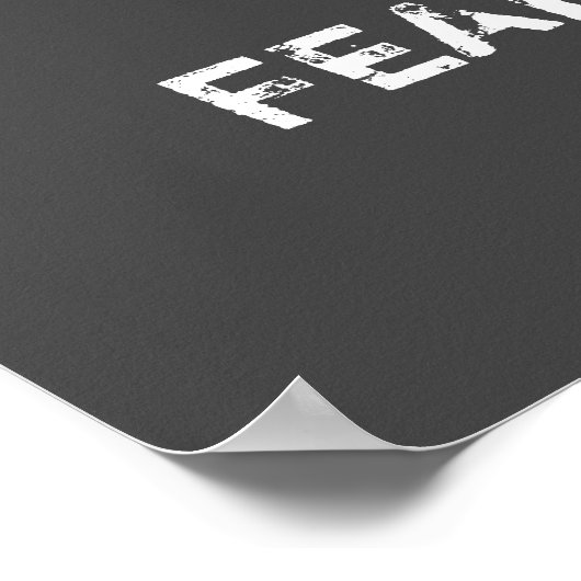 ガンジーやる気を起こさせるビアレス引用文グレー&ホワイト ポスター (角)