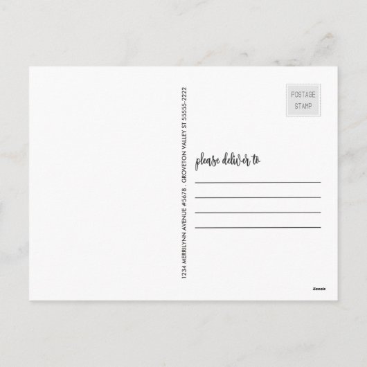 ガンジーやる気を起こさせる強さ引用文オンウォーターフォール シーズンポストカード (裏面)