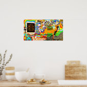 ガンジースピリチュアル引用神は宗教を持たない ポスター (キッチン)