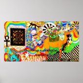 ガンジースピリチュアル引用神は宗教を持たない ポスター (正面)