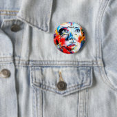 ガンジースピリチュアル引用神は宗教を持たない 缶バッジ (インサイチュ)