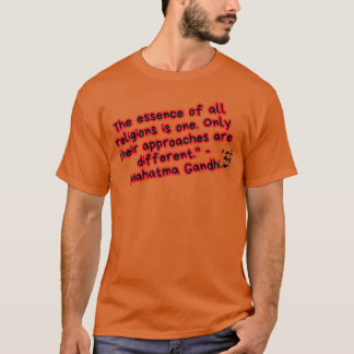ガンジー名言 ファミリー Tシャツ