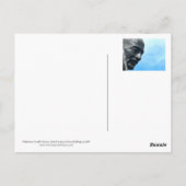 ガンジー引用文はがき – あなたは変更する必要がある… ポストカード (裏面)