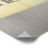 ガンジー引用文は変更ポスターの粗末なシック ポスター (角)