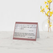 ガンジー札 カード (黄色い花)