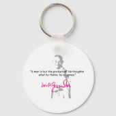 ガンジー2 キーホルダー (正面)