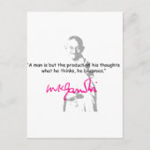 ガンジー2 ポストカード (正面)