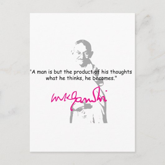 ガンジー2 ポストカード (正面)
