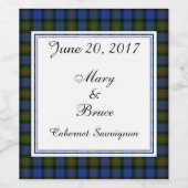 ガンスコティッ結婚トのワインラベル ワインラベル (シングルラベル)