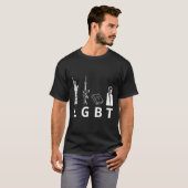 ガンズバイブルトランプ Tシャツ (正面フル)