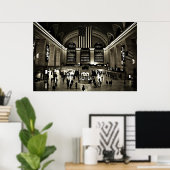 ガンセントラル駅 ポスター (ホームオフィス)