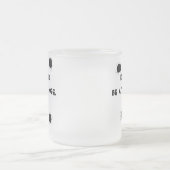 ガンターゲット射撃、 発砲範囲 フロストグラスマグカップ (中央)