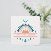 ガンターズビルアラバマ湖 招待状 (スタンド正面)