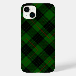 ガンタータンチェックグリーンブラックプレイド Case-Mate iPhone 14 PLUSケース