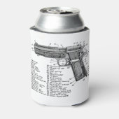 ガンダイアグラムV2 缶クーラー (缶裏面)