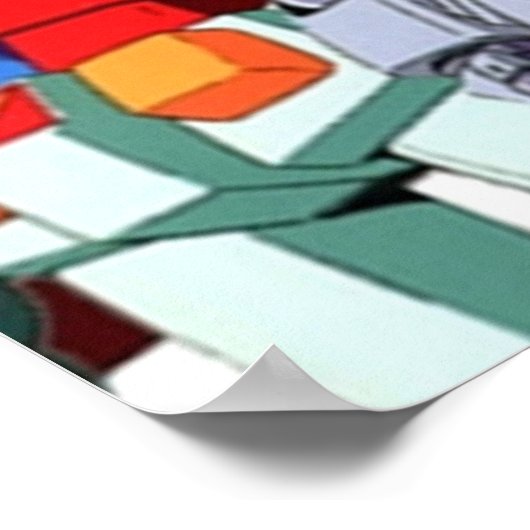 ガンダムの40年 ポスター (角)