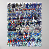 ガンダムの40年 ポスター (正面)