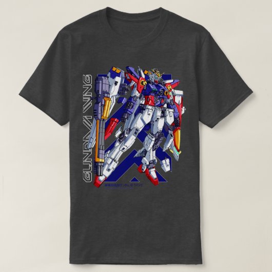 ガンダムウィング Tシャツ (デザイン正面)