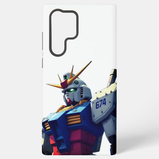 ガンダムロボット携帯電話ケース SAMSUNG GALAXYケース (裏面)