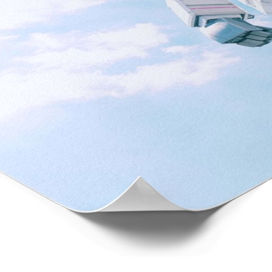 ガンダムRX 78モバイルサイットアーマースタイルデザイン ポスター (角)