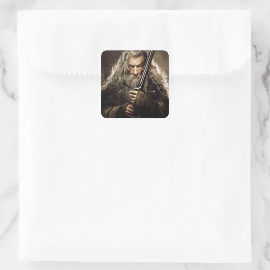 ガンダルフキャラクターポスター1 スクエアシール (バッグ)