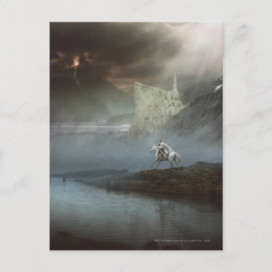 ガンダルフ™がホビットズを守りの街へ ポストカード (正面)