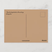 ガンダンテッキーレン修道院 ポストカード (裏面)