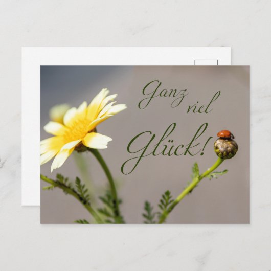 ガンツヴィエルグリュック – mitマリエンカファー! ポストカード (正面/裏面)