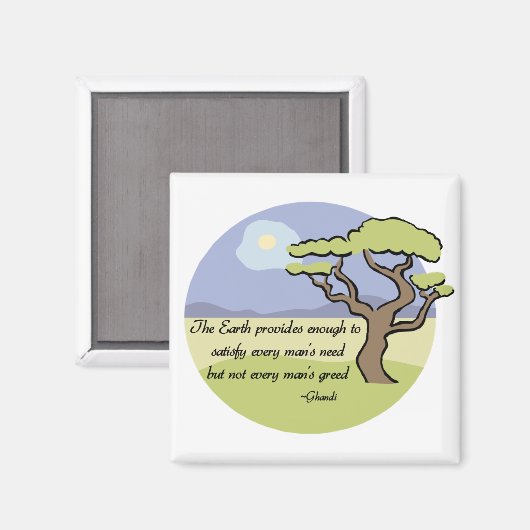 ガンディアース引用文磁石 マグネット (正面/裏面)