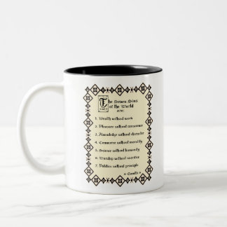 ガンディー7の大罪© ツートーンマグカップ