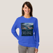 ガンディ生産性引用文Tシャツ Tシャツ (正面フル)