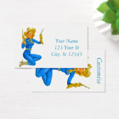 ガントートピンアップ女性のカーボーイThunder_Cove (デスク)