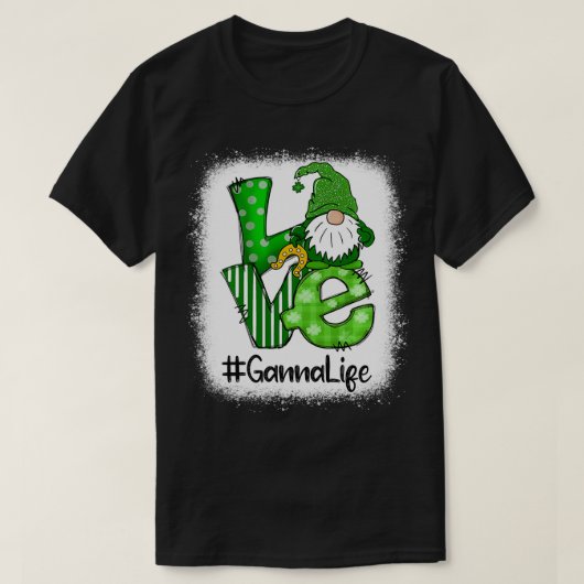 ガンナラブSt patricks day漂白格言ラッキー Tシャツ (デザイン正面)