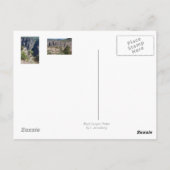 ガンニソン旅行はがきのブラックキャニオン ポストカード (裏面)