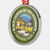 ガンニソン黒峡谷(rd)2 メタルオーナメント (左)