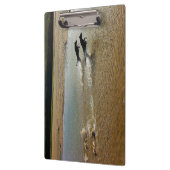 ガンネル川に突進するロケット犬 クリップボード (左)