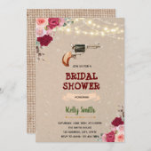 ガンバラブライダルシャワー招待 招待状 (正面/裏面)