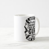ガンパパ – 保護父モード🔫👧 コーヒーマグカップ (正面右)
