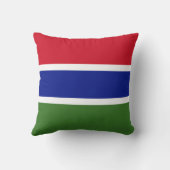 ガンビアの国旗 クッション (裏面)