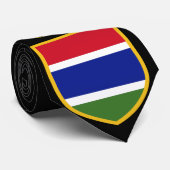 ガンビアの美しい旗 ネクタイ (ロール)