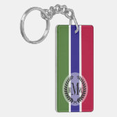ガンビアン旗 キーホルダー (正面左)
