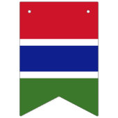 ガンビア国旗のバンティングバナー バンティングフラッグ (第2の旗)