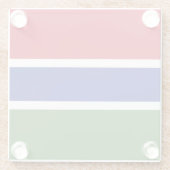 ガンビア国旗 ガラスコースター (裏面)